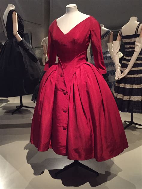 dior red gown|vintage Dior evening gowns.